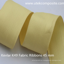 45mm Largura 200 G / M2 Kevlar K49 Fitas de Tecido